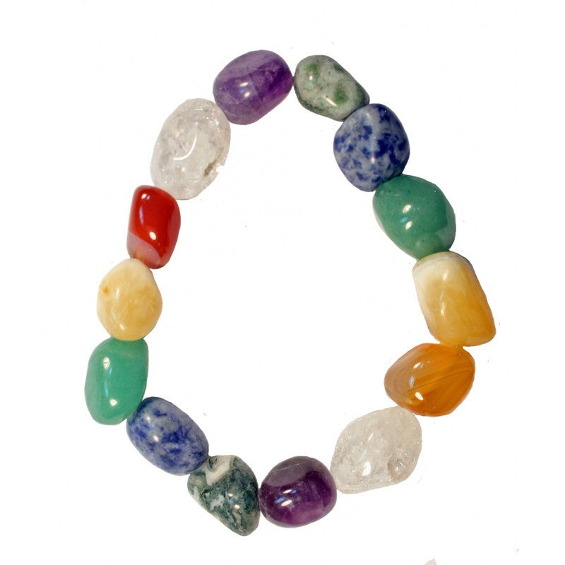 Bracelet Chunky Chakra Beads | Carpe Diem with Remi