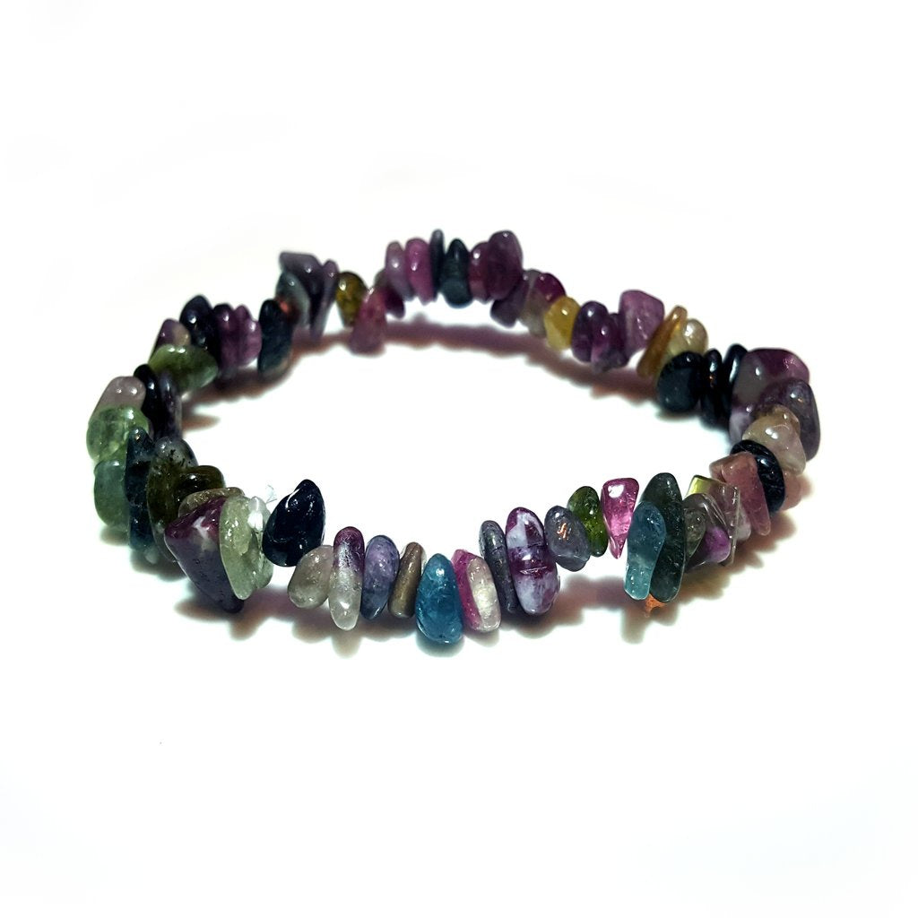 Chip Bracelet Tourmaline Multi Colour | Carpe Diem With Remi