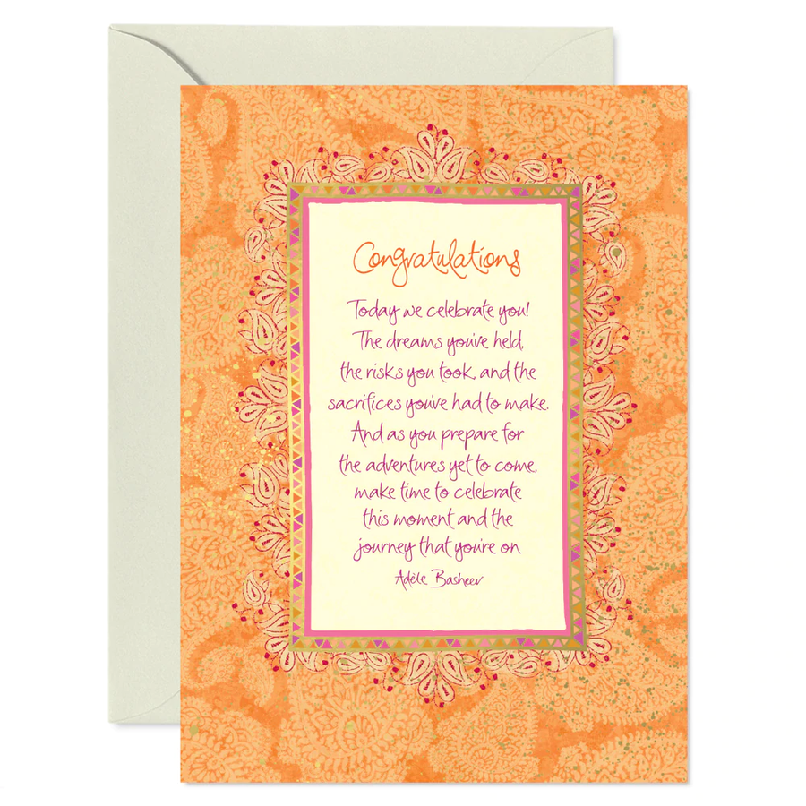 Congratulations Greeting Card | Carpe Diem With Remi