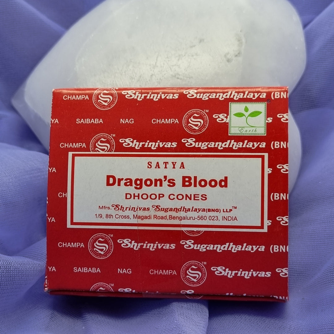 Dragons Blood New Satya Dhoop Cone Earth Series | Carpe Diem With Remi