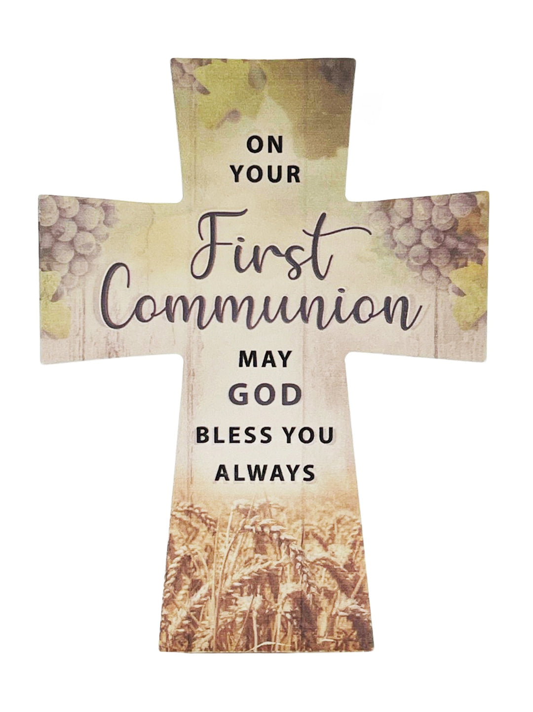 Ceramic Cross First Communion 10 cm