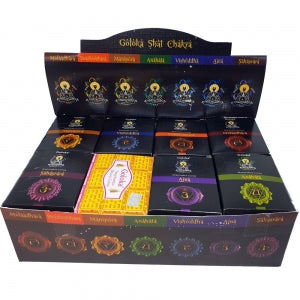 Swathisthana Crown Goloka Chakra Incense Cones | Carpe Diem With Remi