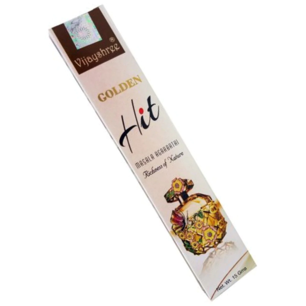 Golden Hit Vijayshree Incense 15g | Carpe Diem With Remi