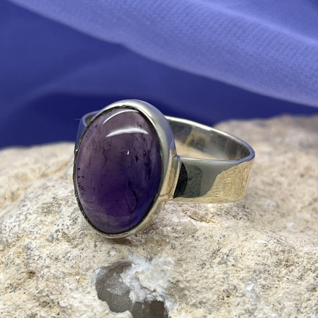 Ring Amethyst Oval | Carpe Diem With Remi