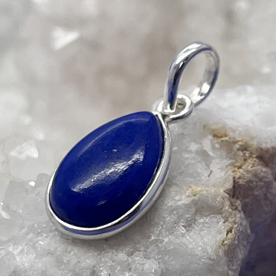 Pendant Lapis Lazuli Teardrop Mini 2.3 cm