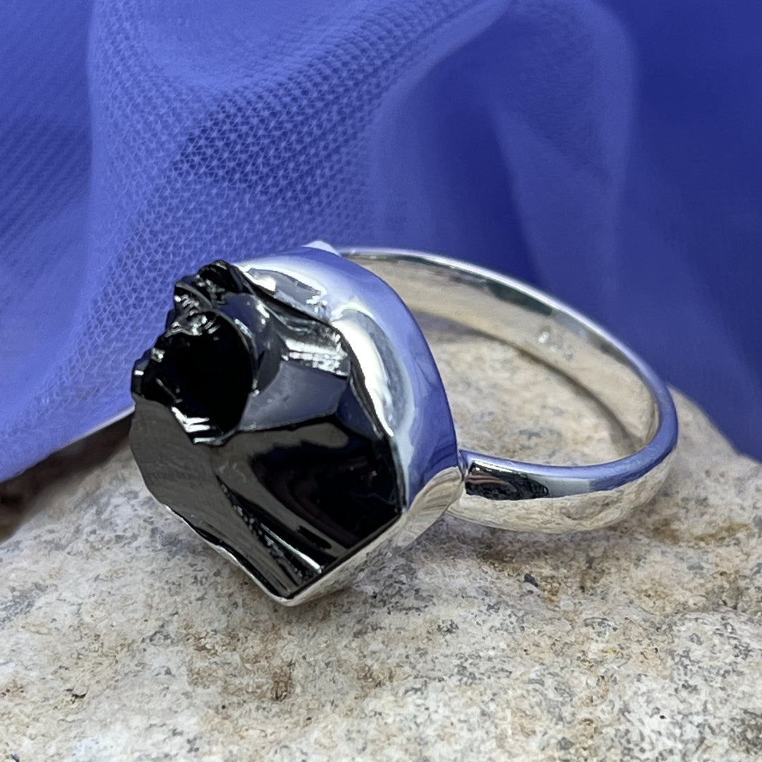 Ring Royal Noble Shungite Size 9 | Carpe Diem With Remi