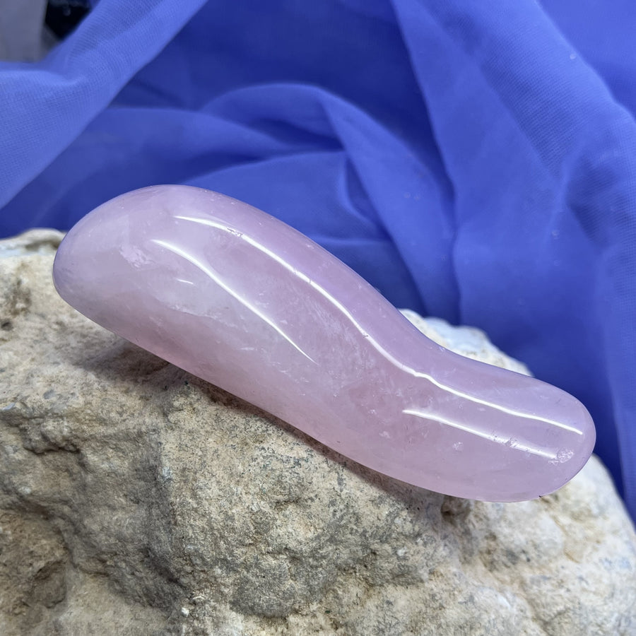 Rose Quartz Wand Thumb Shape | Carpe Diem With Remi