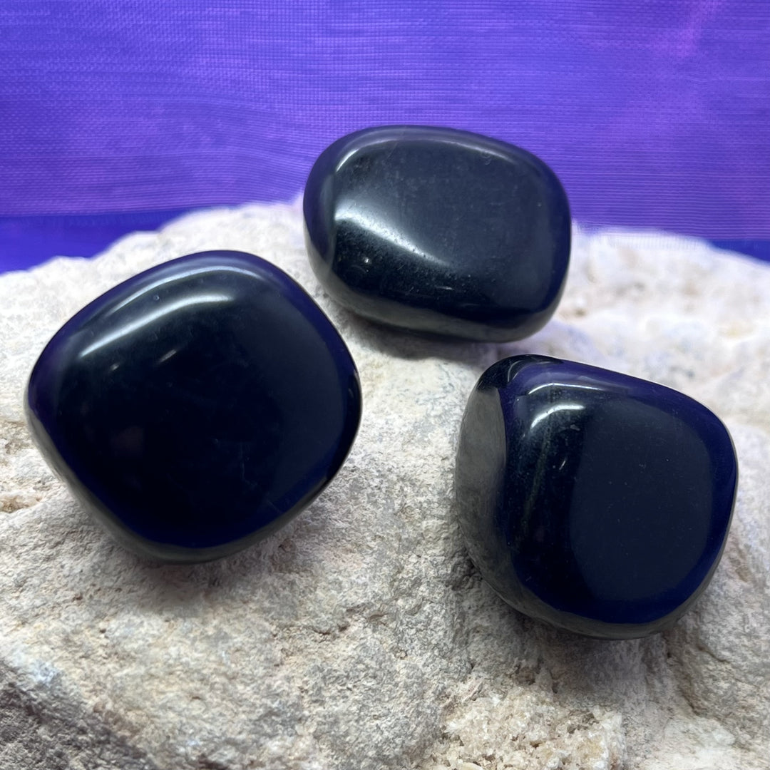 Black Jade Tumble Stone