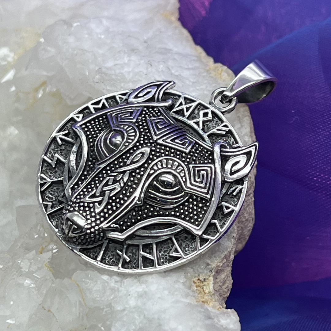 Pendant Viking Bear 4.0 cm