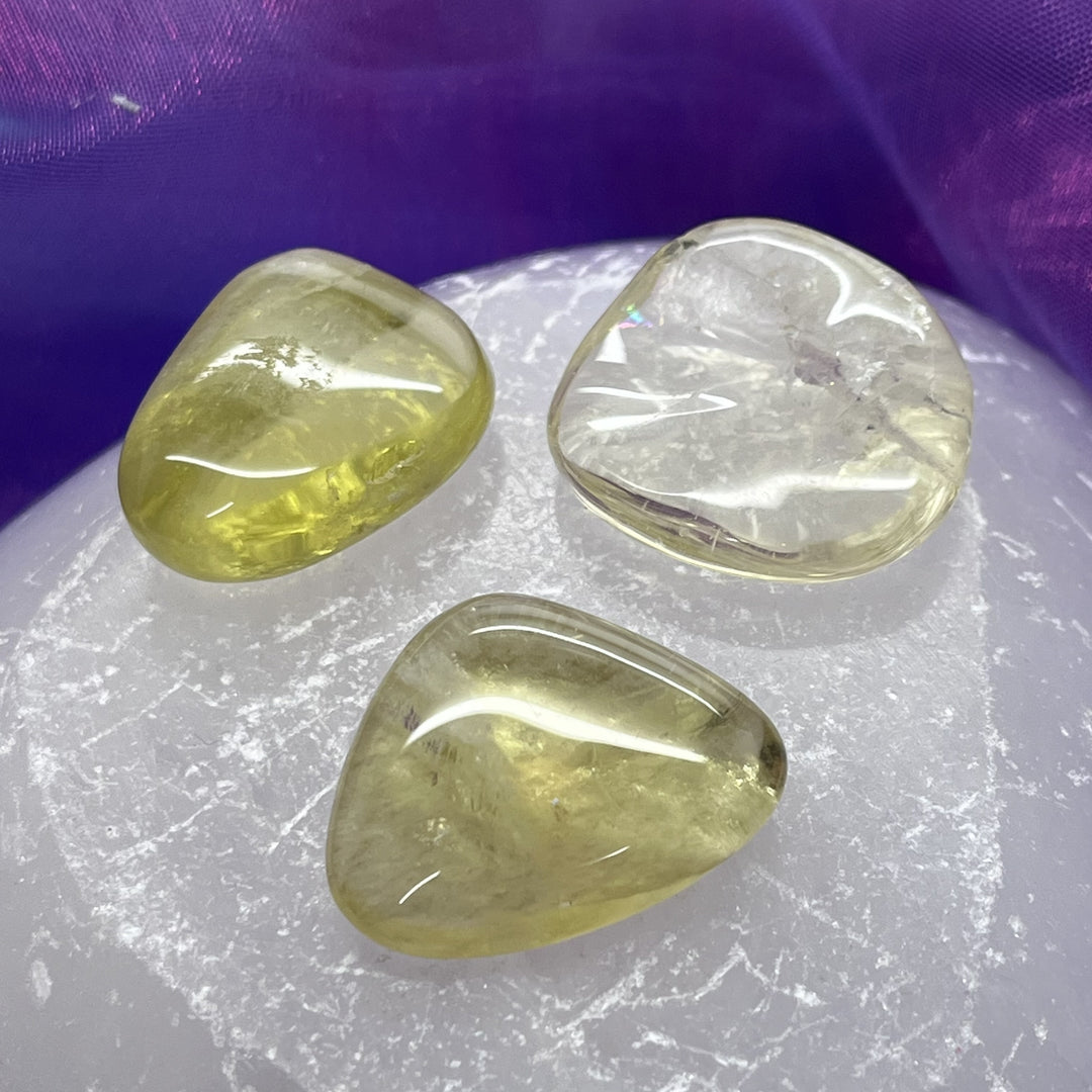 Lemon Quartz Tumble Stone