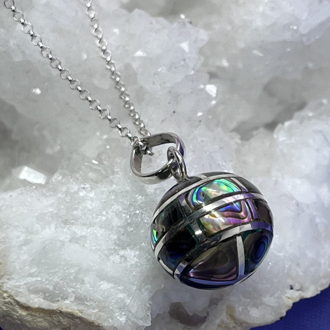 Dream Ball Abalone Shell with Chain