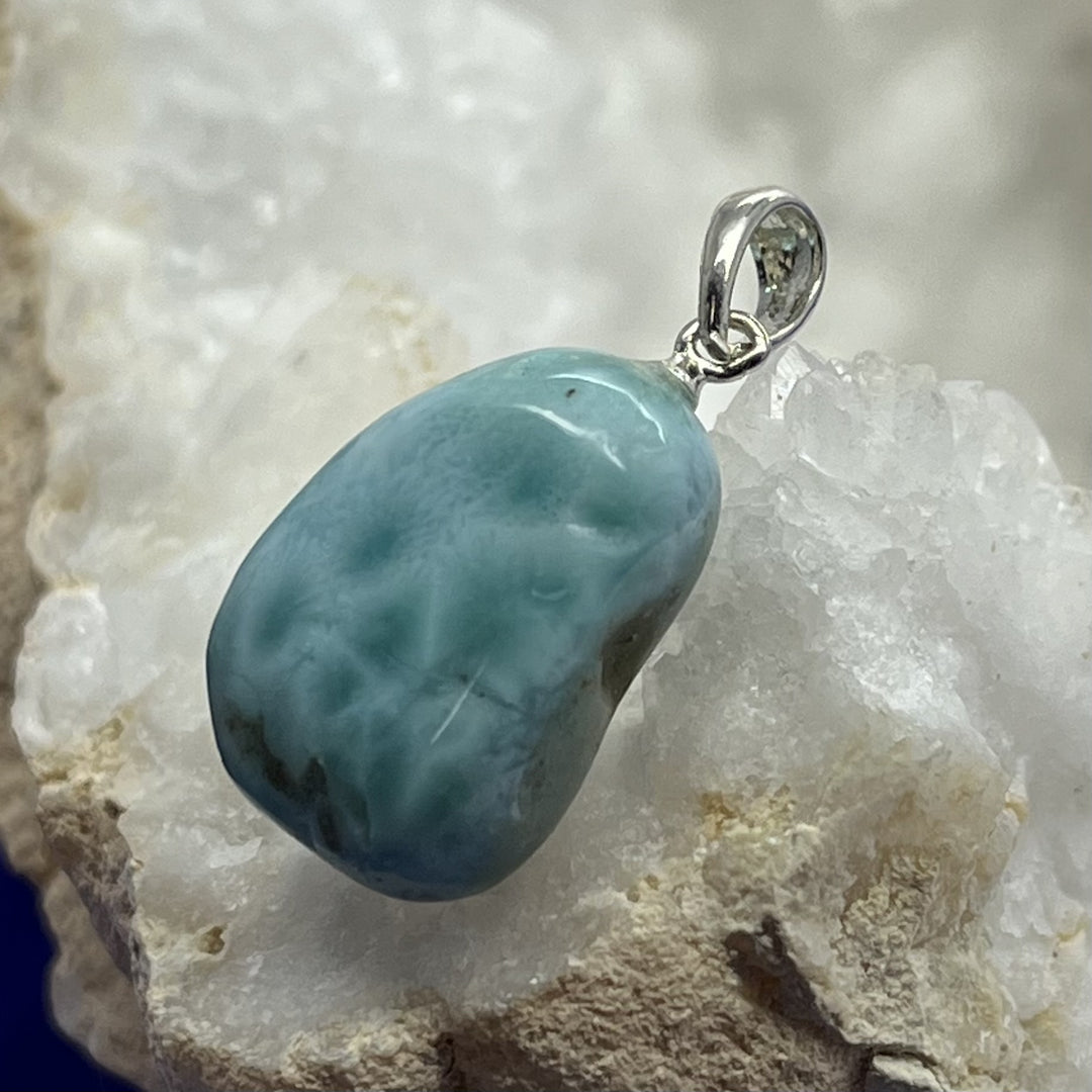 Pendant Larimar Tumble 2.8 cm