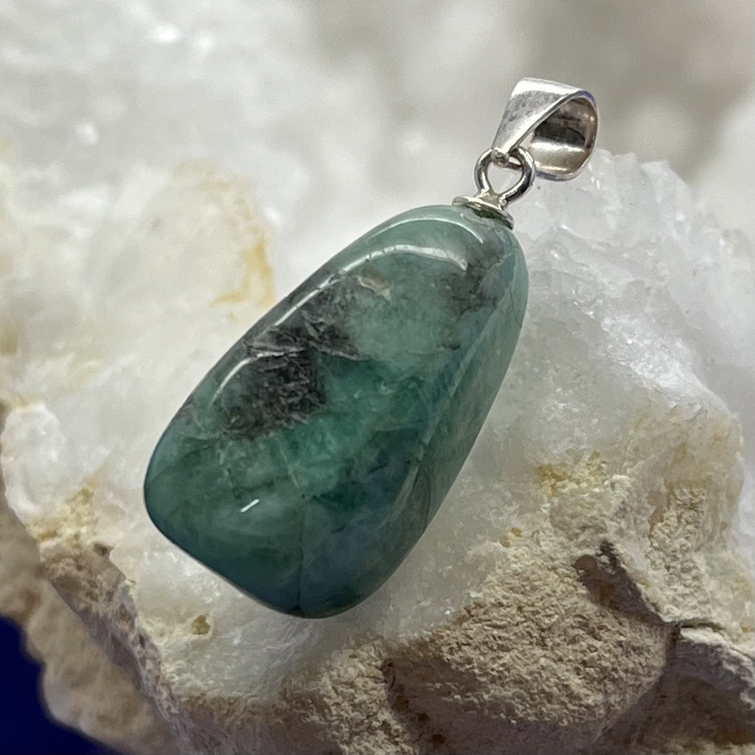 Pendant Emerald Tumble 2.8 cm