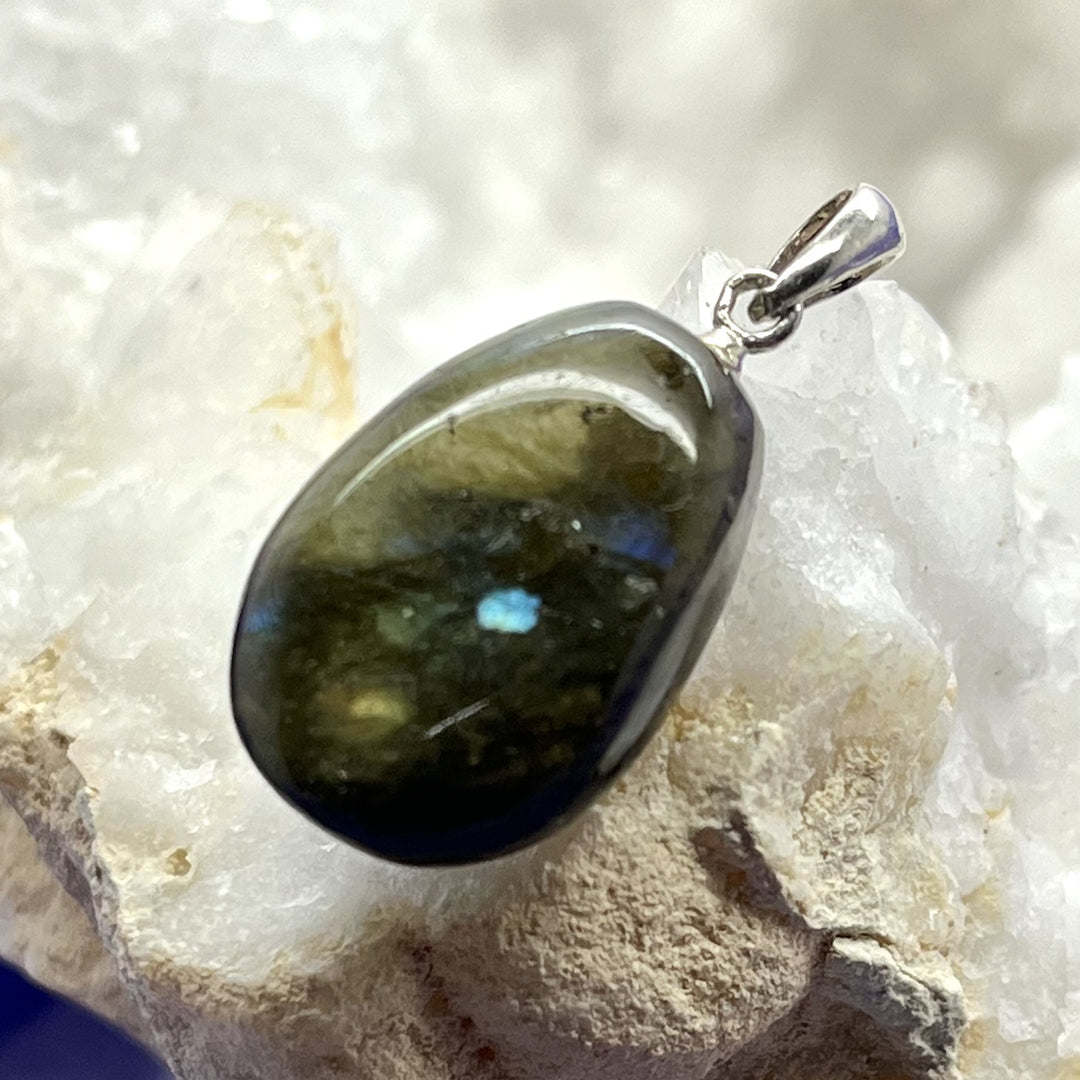 Pendant Labradorite Tumble 2.8 cm