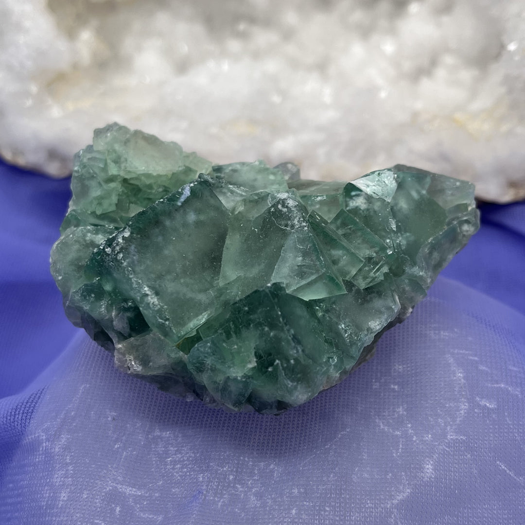 Green Fluorite Cluster