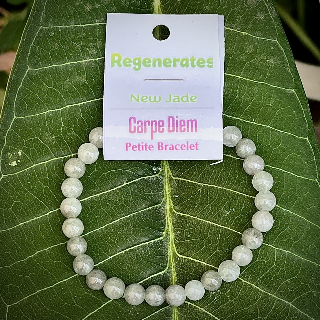 Bracelet New Jade Regenerates Petite 6mm Beads