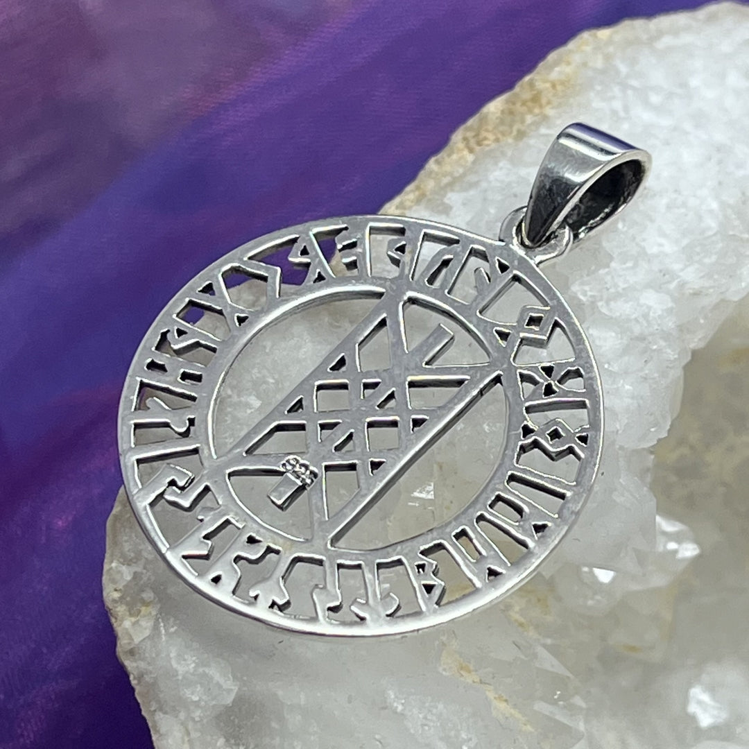 Pendant Web of Wyrd Fate and Destiny 3.6 cm