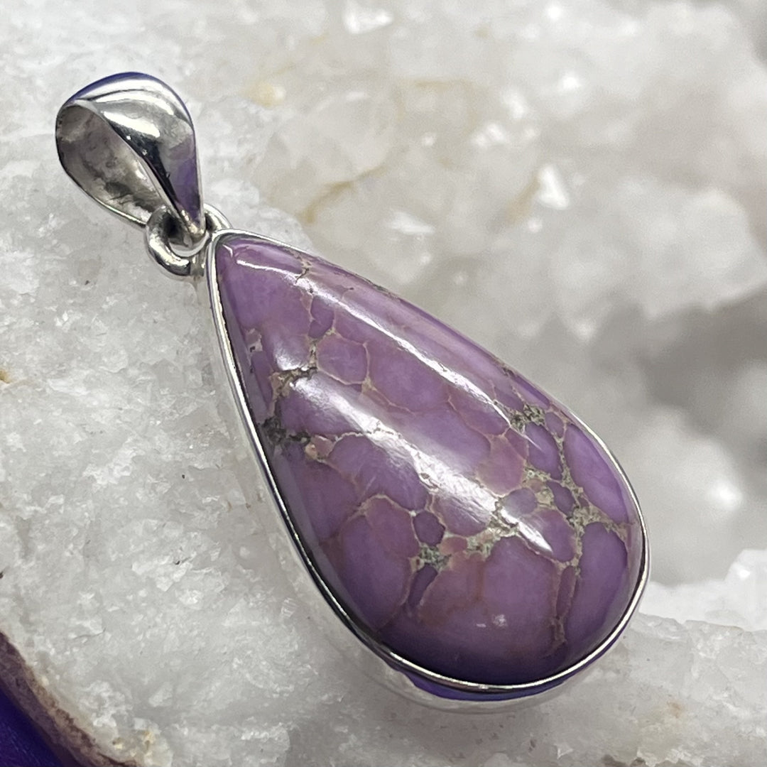 Pendant Phosphosiderite Teardrop 4.2 cm