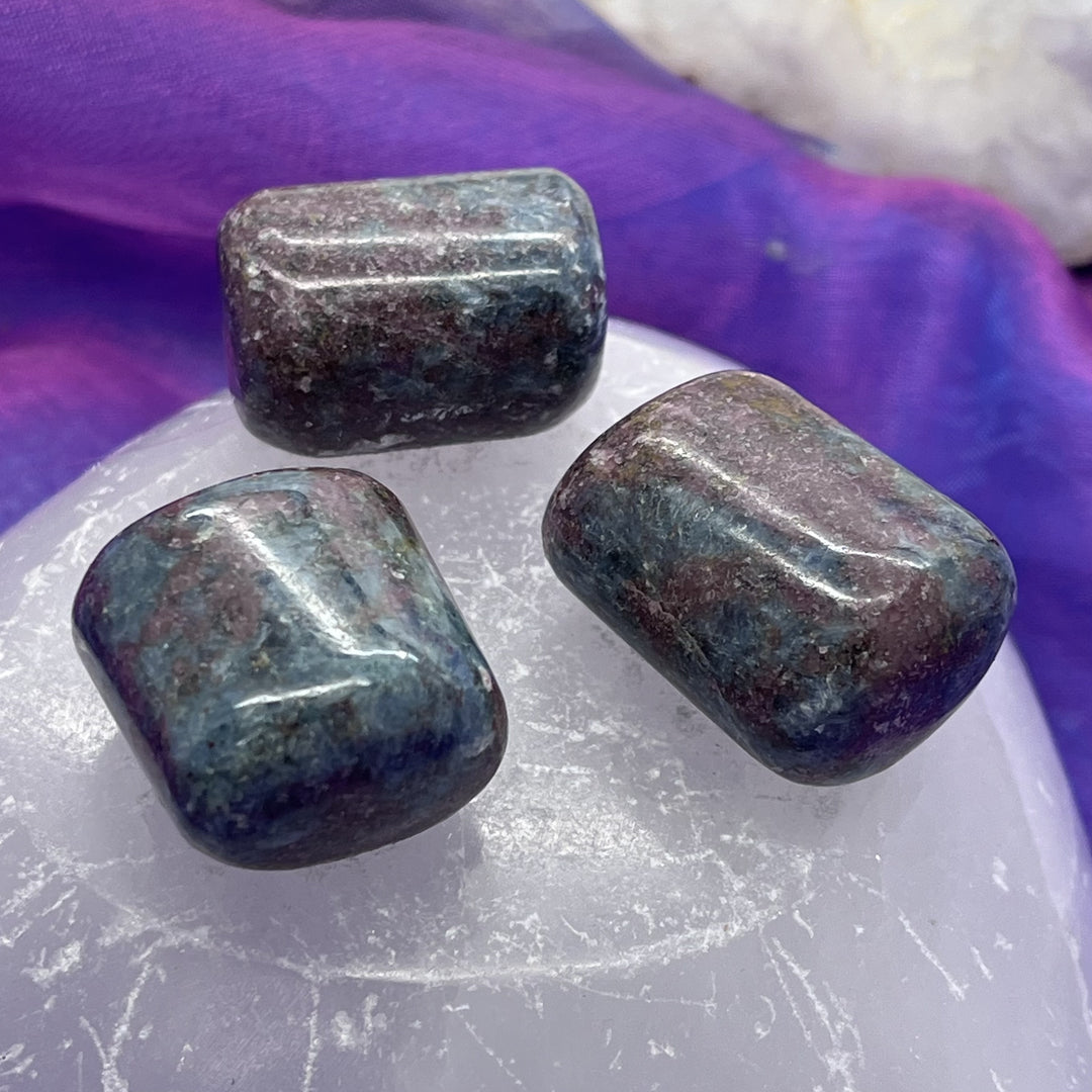 Ruby Kyanite Tumble Stone