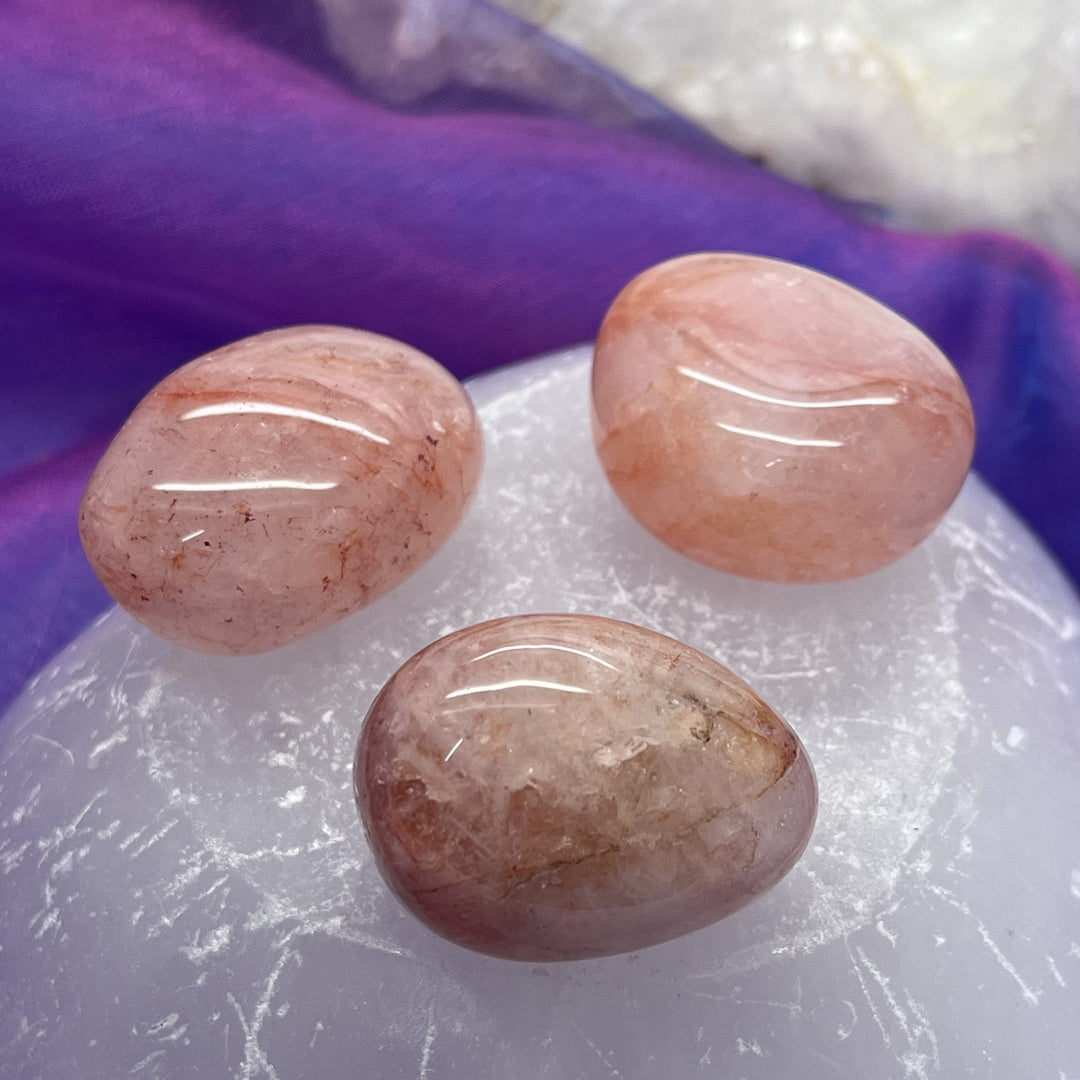 Strawberry Quartz Tumble Stone