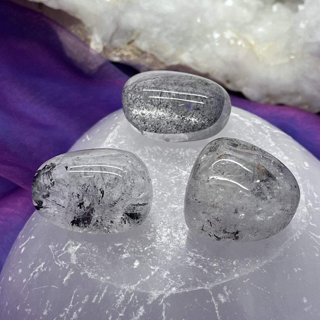 Tibetan Quartz Tumble Stone