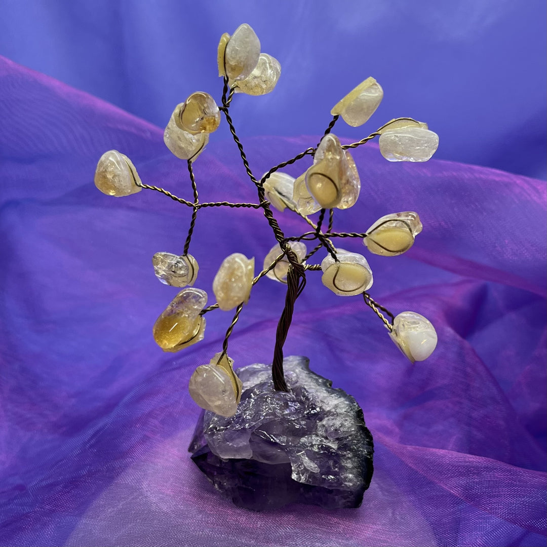 Wish Tree Citrine Tumble 21 Beads