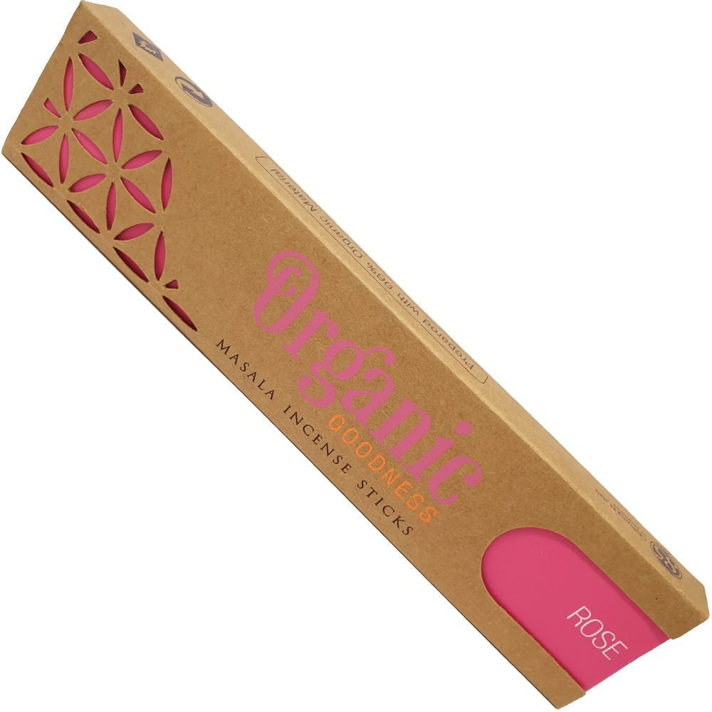 Organic Goodness Incense Sticks 15g Rose | Carpe Diem With Remi