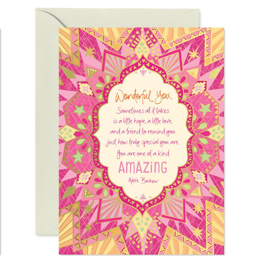 Wonderful You Greeting Card | Carpe Diem With Remi