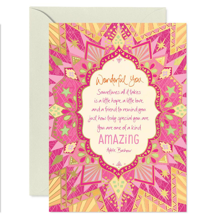 Wonderful You Greeting Card | Carpe Diem With Remi