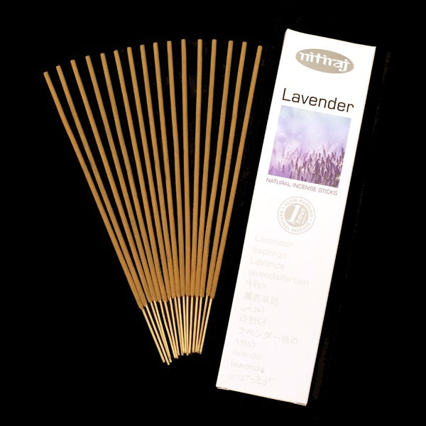 Nitiraj Incense Lavender 25g | Carpe Diem With Remi