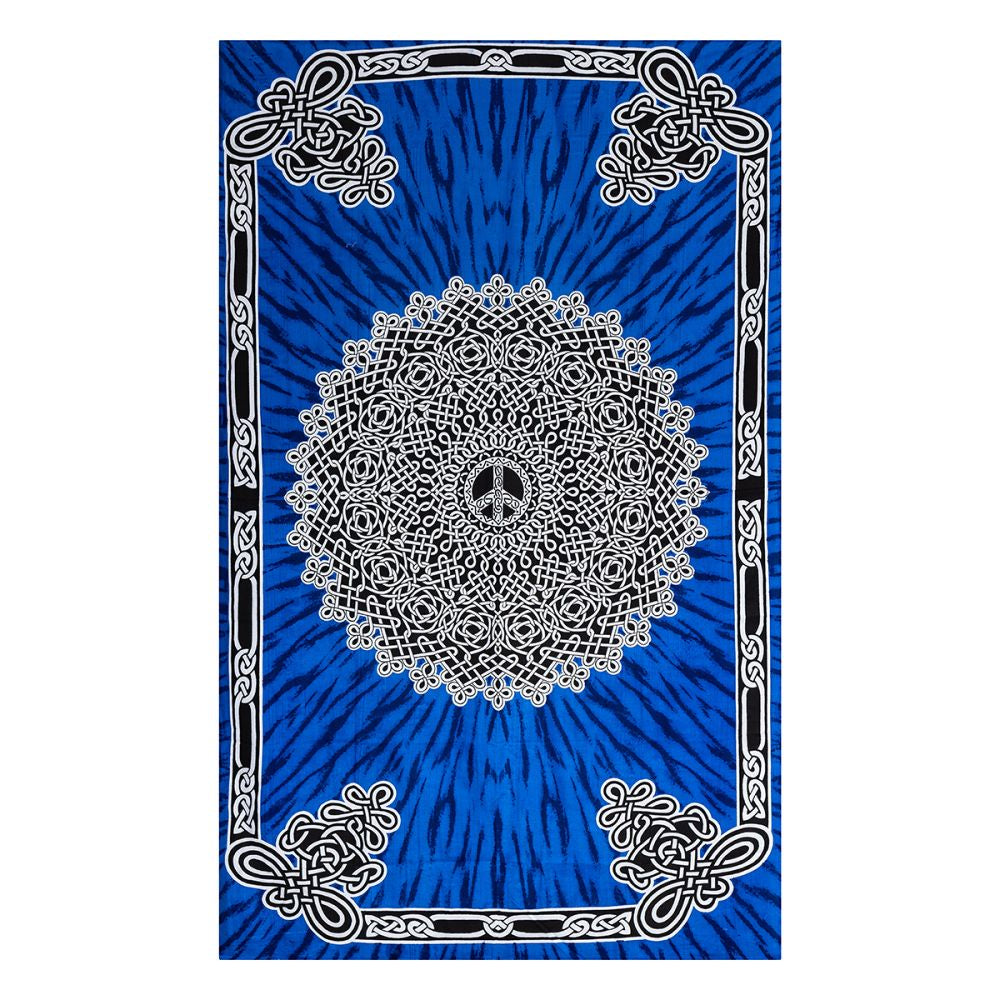 Tapestry Celtic Peace Blue