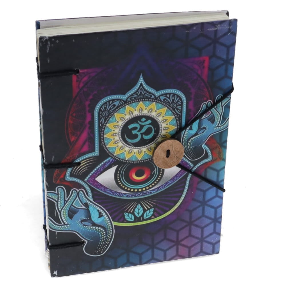 Journal Om Hamsa Hand 20 cm