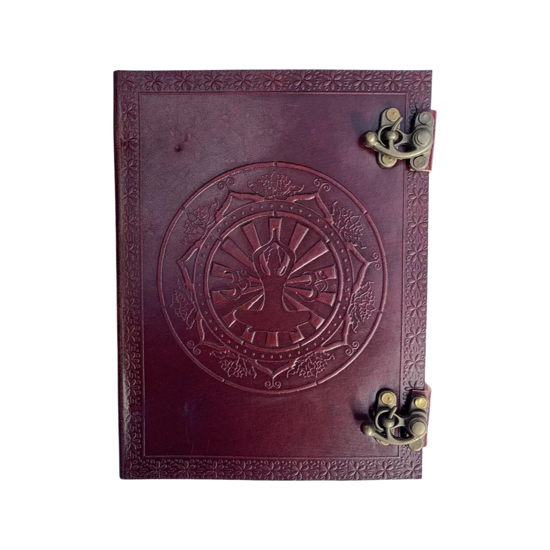 Journal Leather Yoga Spirit Double Latch Medium