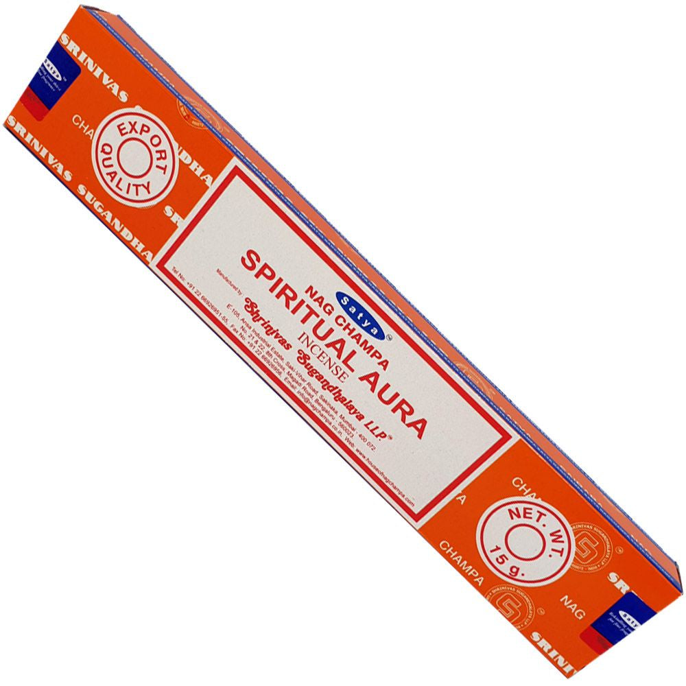 Spiritual Aura Satya Incense Sticks 15g | Carpe Diem With Remi