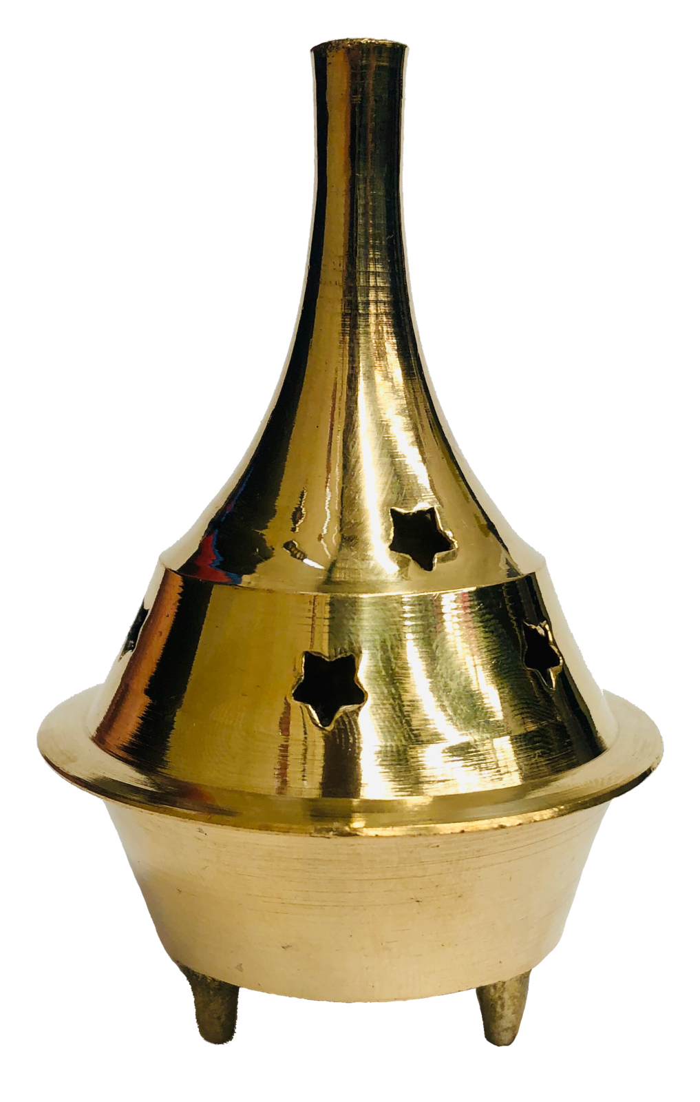 Dhoop Cone Burner Brass 9 cm