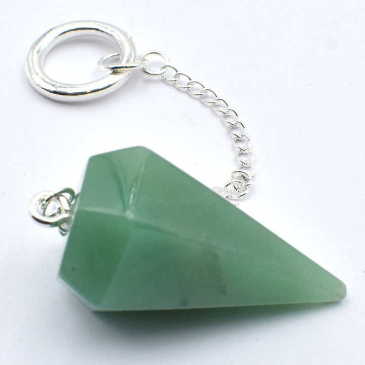 Pendulum Aventurine Green Six Sided