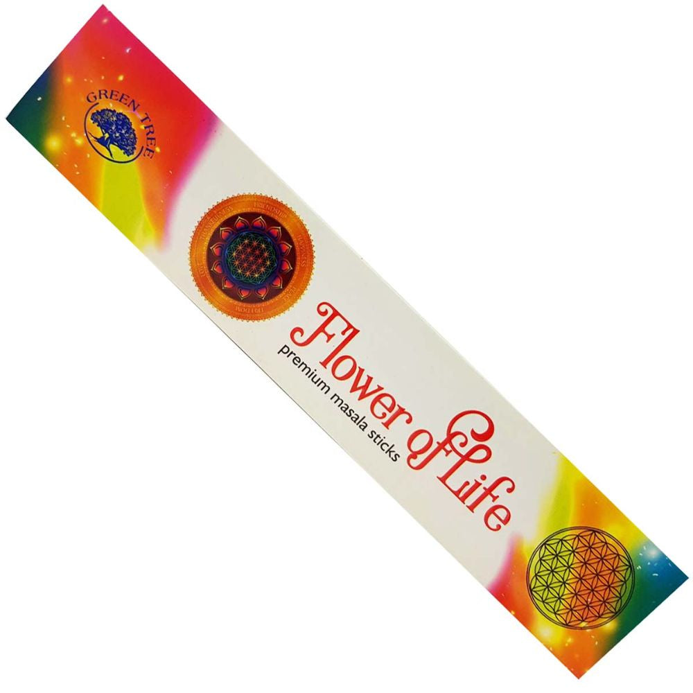 Green Tree Incense Sticks 15g Flower of Life | Carpe Diem With Remi