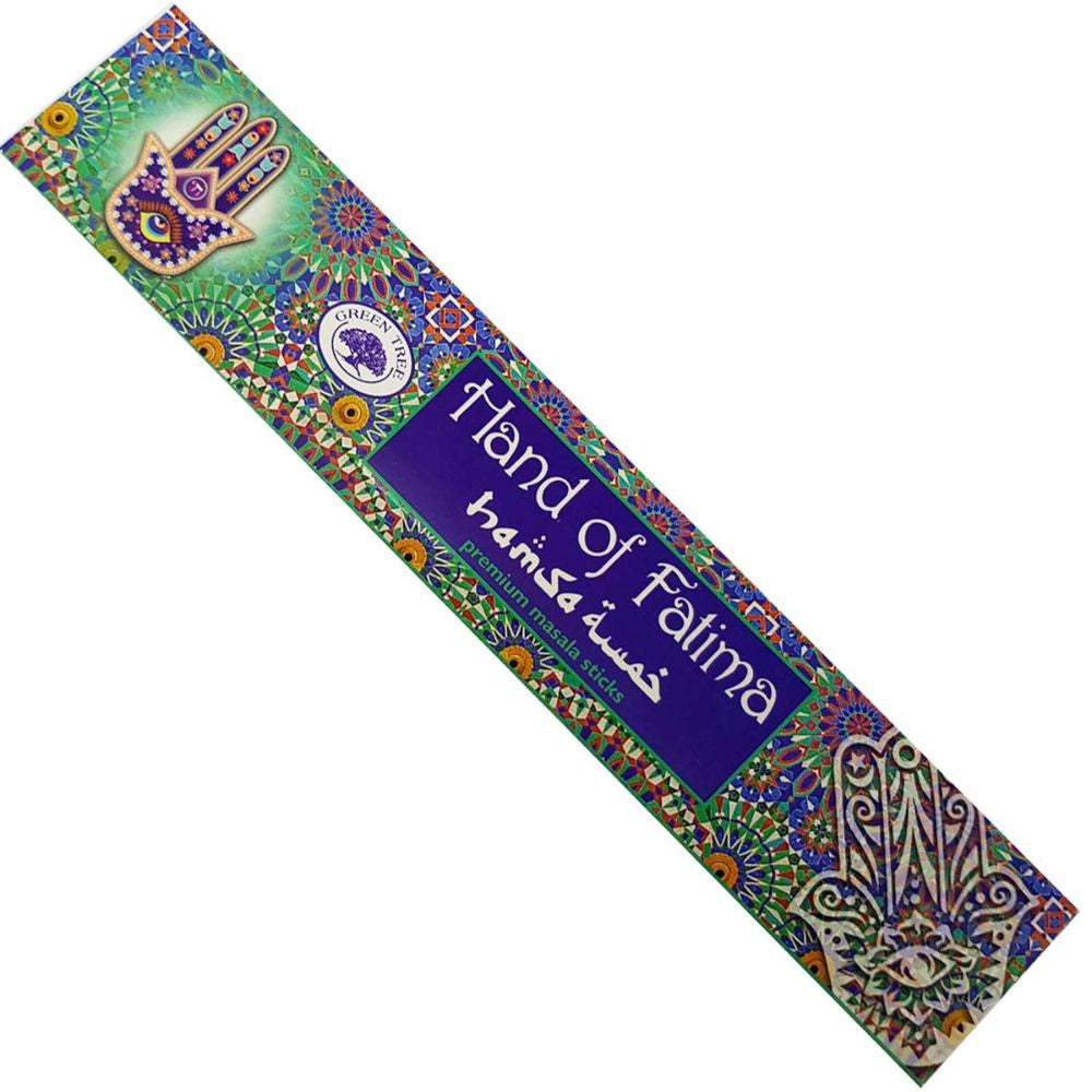 Green Tree Incense Sticks 15g Hand of Fatima | Carpe Diem With Remi