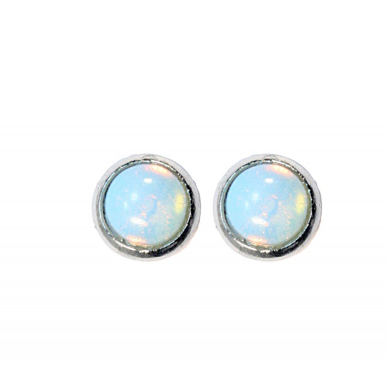 Earrings Round Opalite | Carpe Diem With Remi