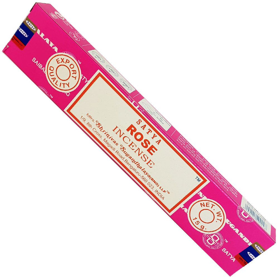 Rose Satya Incense Sticks 15g | Carpe Diem With Remi