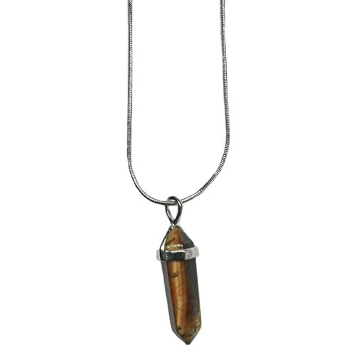 Pendant Tiger Eye Point Small | Carpe Diem With Remi