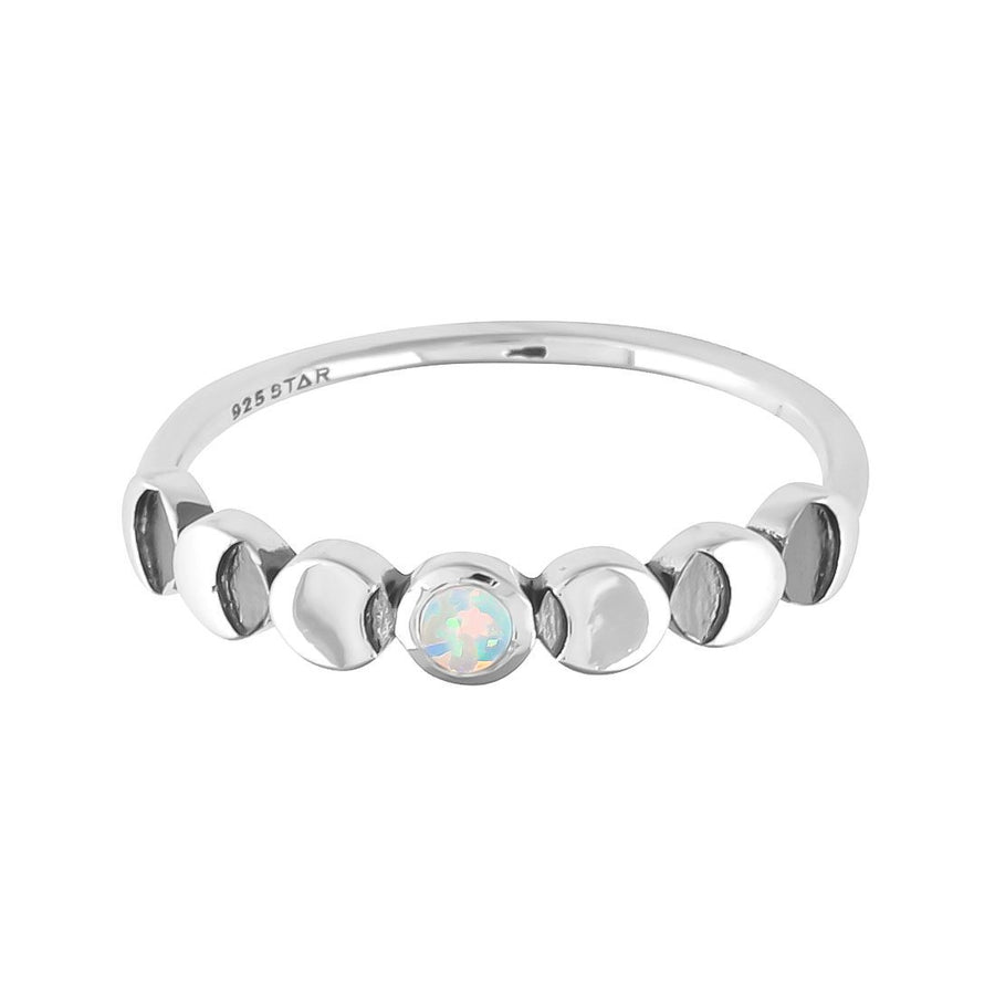 Ring Lunar Phases Opal | Carpe Diem With Remi